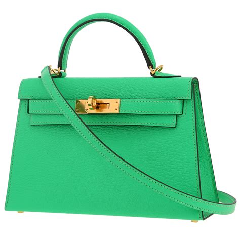 mini kelly hermes verde|borsa kelly hermes prezzo.